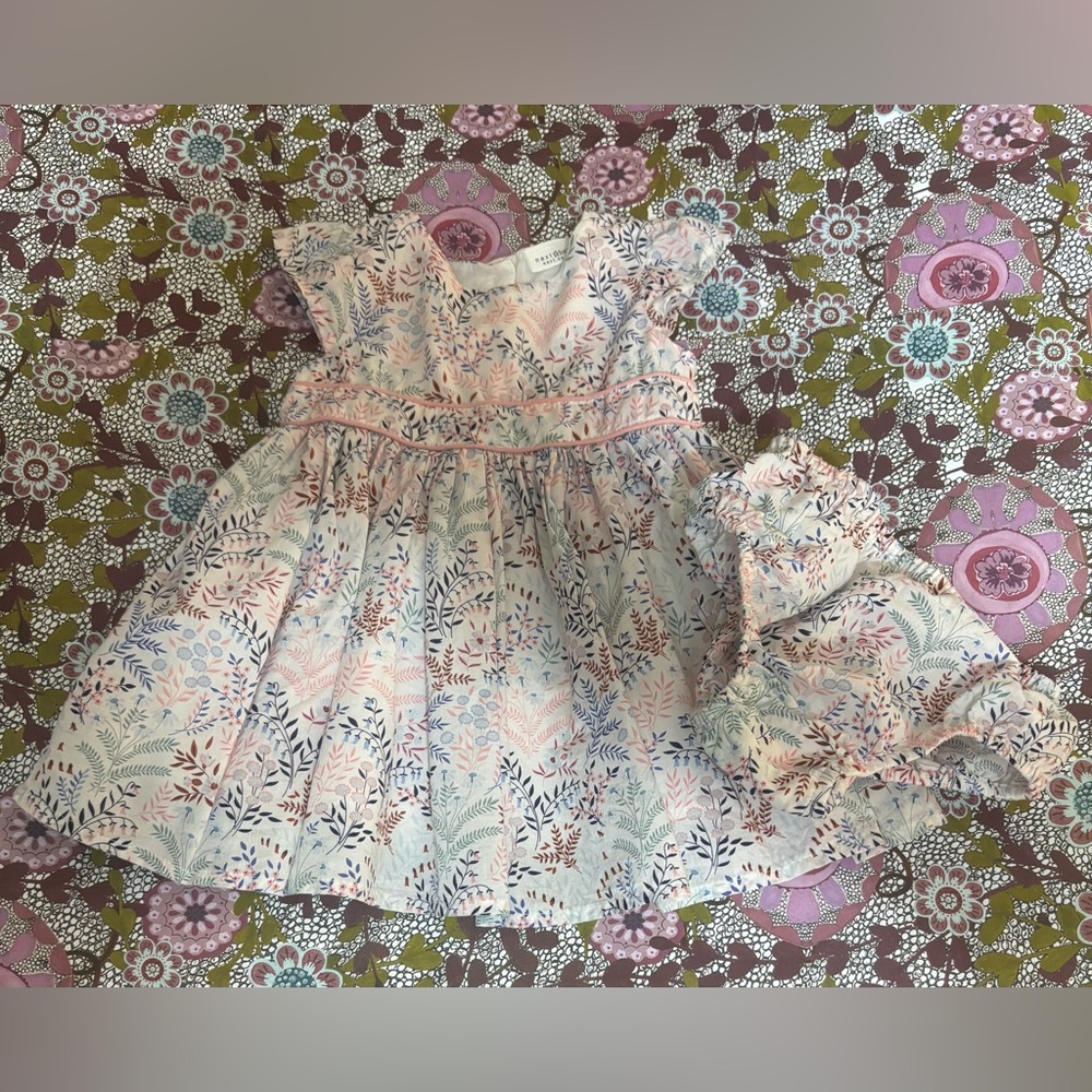 Next Baby Cotton Dress, Size: 0-3 Mos.